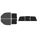 The Tint Effect Precut Window Tint Kit Compatible with Chevrolet Silverado 1500 Extended Cab Truck (1999-2006) &amp; (2007 Classic)(Full Truck 30% Front / 15% Rear and 3 piece Slider) Automotive Film