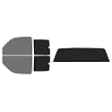 The Tint Effect Precut Window Tint Kit Compatible with Chevrolet Silverado 1500 Extended Cab Truck (1999-2006) &amp; (2007 Classic)(Full Truck 45% Front / 15% Rear and Solid Rear) Automotive Film