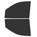 The Tint Effect Precut Window Tint Kit Compatible with Chevrolet Silverado 2500 &amp; 3500 HD Double Cab (2020-2026)(Includes: Front Door Window precuts in 15%) Automotive Film