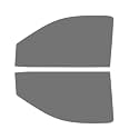 The Tint Effect Precut Window Tint Kit Compatible with GMC Sierra 2500 Regular Cab (2020-2026) 4th Generation (Includes: Front Door Window precuts in 45%) Automotive Film