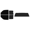The Tint Effect Precut Window Tint Kit Compatible with Chevrolet Silverado 1500 Extended Cab Truck (1999-2006) &amp; (2007 Classic)(Full Truck 5% Front / 15% Rear and Solid Rear) Automotive Film