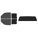 The Tint Effect Precut Window Tint Kit Compatible with Chevrolet Silverado 1500 Extended Cab Truck (1999-2006) &amp; (2007 Classic)(Full Truck 30% Front / 15% Rear and Solid Rear) Automotive Film