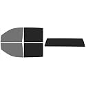 The Tint Effect Precut Window Tint Kit Compatible with GMC Sierra 2500 &amp; 3500 HD Crew Cab (2020-2026) (45% Front / 15% Rear/Solid Rear) Automotive Film