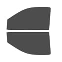 The Tint Effect Precut Window Tint Kit Compatible with GMC Sierra 2500 Regular Cab (2020-2026) 4th Generation (Includes: Front Door Window precuts in 30%) Automotive Film