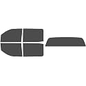 The Tint Effect Precut Window Tint Kit Compatible with Chevrolet Silverado 2500 3500 HD Crew Cab (2015-2019) (Full Truck with Solid Rear: 30%) Automotive Film