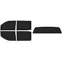 The Tint Effect Precut Window Tint Kit Compatible with Chevrolet Silverado 2500 3500 HD Crew Cab (2015-2019) (Full Truck with Solid Rear: 15%) Automotive Film