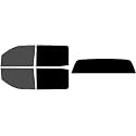 The Tint Effect Precut Window Tint Kit Compatible with Chevrolet Silverado 2500 3500 HD Crew Cab (2015-2019) (Full Truck 30% Front / 5% Rear Solid Rear) Automotive Film