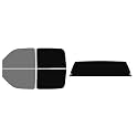 The Tint Effect Precut Window Tint Kit Compatible with Chevrolet Silverado 1500 Crew Cab Truck (1999-2006) &amp; (2007 Classic)(Full Truck 45% Front / 5% Rear and Solid Rear) Automotive Film