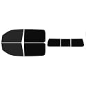 The Tint Effect Precut Window Tint Kit Compatible with Ram 1500 Crew Cab Truck (2019-2026) 5th Generation (15% Front / 5% Rear / 3 piece Rear Windshield) Automotive Film