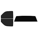 The Tint Effect Precut Window Tint Kit Compatible with Chevrolet Silverado 2500 Regular 2-Door Cab Truck (2000-2007)(Full Truck 15% Front / 5% Rear and Solid Rear) Automotive Film
