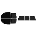 The Tint Effect Precut Window Tint Kit Compatible with Chevrolet Silverado 1500 Extended Cab Truck (1999-2006) &amp; (2007 Classic)(Full Truck 5% Front / 15% Rear and 3 piece Slider) Automotive Film