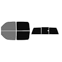 The Tint Effect Precut Window Tint Kit Compatible with Chevrolet Silverado 1500 Crew Cab Truck (1999-2006) &amp; (2007 Classic)(Full Truck 45% Front / 5% Rear and 3 Piece Slider) Automotive Film