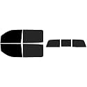 The Tint Effect Precut Window Tint Kit Compatible with Chevrolet Silverado 2500 3500 HD Crew Cab (2015-2019) (Full Truck 5% Front / 15% Rear and 3 piece Slider) Automotive Film