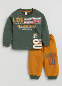 TINY BINY Boys Casual T-shirt Track Pants