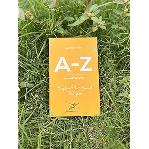 a-z animal premium flashcards for preschoolers explore alligators to zebras fun learning for ages 2 3 4 years kids 26 cards 434x6534  bonus photo card