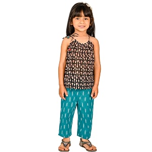 Baby Girls Dresses Cotton Clothes Top Pant