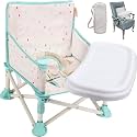 Tiny Marvels Baby Chair, Portable High Chair for Travel &amp; Beach, Ages 6M-3Y