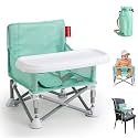 Tiny Marvels Baby Chair, Portable High Chair for Travel &amp; Beach, Ages 6M-3Y