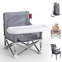 Tiny Marvels Baby Chair, Portable High Chair for Travel &amp; Beach, Ages 6M-3Y