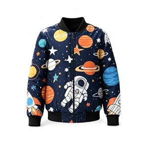 Tiny Sprouts Kids Jacket SpaceMan Theme