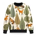 Tiny Sprouts Kids Sweatshirt JungleFox Theme