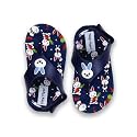 Tiny Tiger Kids Bunny Sandals Cute Flip Flops for Baby Boy & Baby Girl Soft Comfortable Outdoor Indoor Slippers with Anti-Slip Sole Navy Color Size 5
