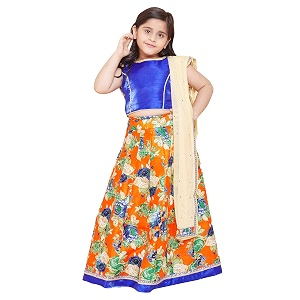 TINY TOON Light Green Color Lehenga Choli