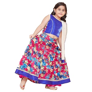 TINY TOON Light Green Color Lehenga Choli