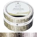 Tinyspool &amp; Co.'s Twirlie Roll 40 Precut Quilting Fabric Strips for Quilting Supplies, Crafting, Sewing, Soft Cotton Strip for Blanket, Rug, Upholstery, Home Decor, and Purse Making, Alchemist's Dream