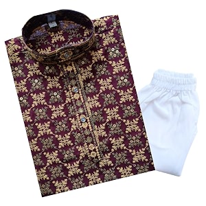 TinySteps Boys Ethnic Wear - Cotton Lakhnavi
