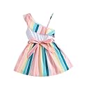 Tior Polyester Fit and Flare Knee-Length Dress