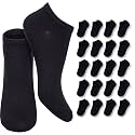 Tipi Toe Women’s 20 Pack Colorful Low Cut Socks – Lightweight, Breathable Design for All-Day Comfort Sizes 9-11/10-13