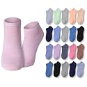 Tipi Toe Women’s 20 Pack Colorful Low Cut Socks – Lightweight, Breathable Design for All-Day Comfort Sizes 9-11/10-13