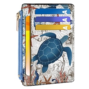 tipmile womens credit card holder wallet small slim rfid blocking sleeve