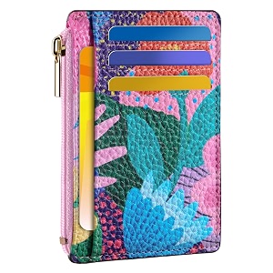 tipmile womens credit card holder wallet small slim rfid blocking sleeve