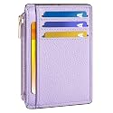 Tipmile Womens Credit Card Holder Wallet, Small Slim RFID Blocking Sleeve