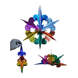 artistic folding paper hanging star chandeliers garland for all occasion pack of 4 big star fan
