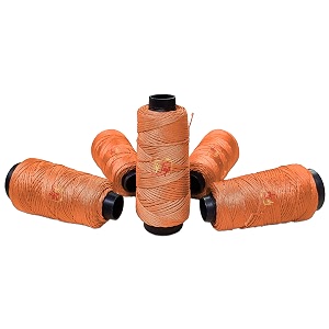 premium macram 4-ply braided nylon thread cord rope pack of 1 spool 100 meters 1mm authentic light peach