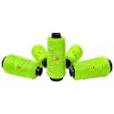 Premium Macramé 4-Ply Braided Nylon Thread Cord Rope (Pack of 1 Spool; 100 Meters) (1mm Authentic) (Neon Green)