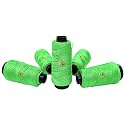 Premium Macramé 4-Ply Braided Nylon Thread Cord Rope (Pack of 1 Spool; 100 Meters) (1mm Authentic) (Pastel Green)