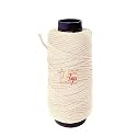 Premium Macramé 4-Ply Braided Nylon Thread Cord Rope (Pack of 1 Spool; 100 Meters) (1mm Authentic) (Ivory White)