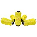 Premium Macramé 4-Ply Braided Nylon Thread Cord Rope (Pack of 1 Spool; 100 Meters) (1mm Authentic) (Lemon Yellow)