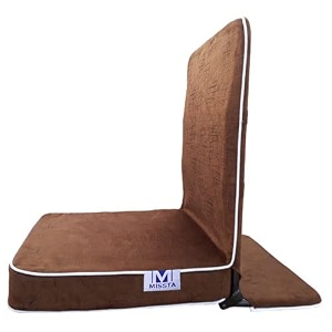 tiptop meditation chairsyoga chairs with back support sheet size 19 x 17 x 3 inch powder coated iron brown