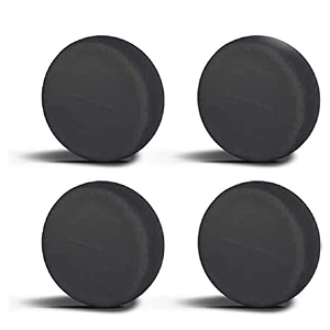 tire covers for rv wheel 4 pack motorhome wheel covers waterproof oxford sun uv tires protector for trailer camper van suv auto universal fits 2734 to 3234 car tire diameter 2434 - 2634