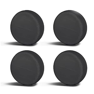 tire covers for rv wheel 4 pack motorhome wheel covers waterproof oxford sun uv tires protector for trailer camper van suv auto universal fits 2734 to 3234 car tire diameter 3034 - 3234