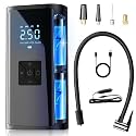 Tire Inflator Portable Air Compressor，150PSI Portable Air Pump for Car Tires with Digital Tire Pressure Gauge
