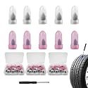 Tire Repair Nails Kit, Black 60Pcs