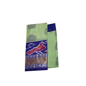 tirupati sarees silver tissue and pochampally kuppadam