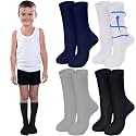 Tisancy 4 Pairs Kids Compression Socks