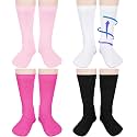 Tisancy 4 Pairs Kids Compression Socks